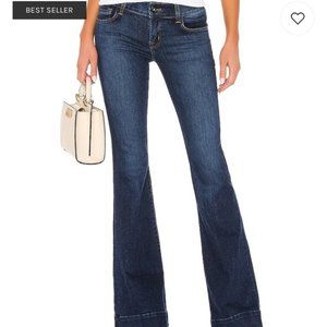 J Brand Aura Love Story Flare Jeans Dark Blue 26